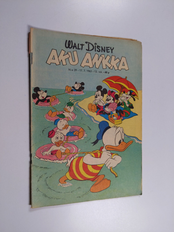Walt Disney : Aku Ankka 29/1963