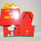 Mcdonalds's Happy meal laatikko tenavat ressu snoopy - pikkukuva 1