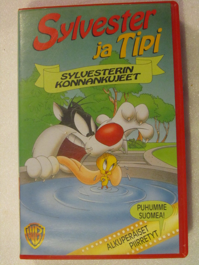 Sylvester ja Tipi • Sylvesterin konnankujeet VHS