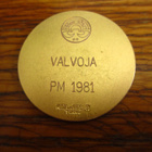 logo 65 valvoja pm 1981 mitali halk.4,5 39g svul75 varsinais - pikkukuva 2