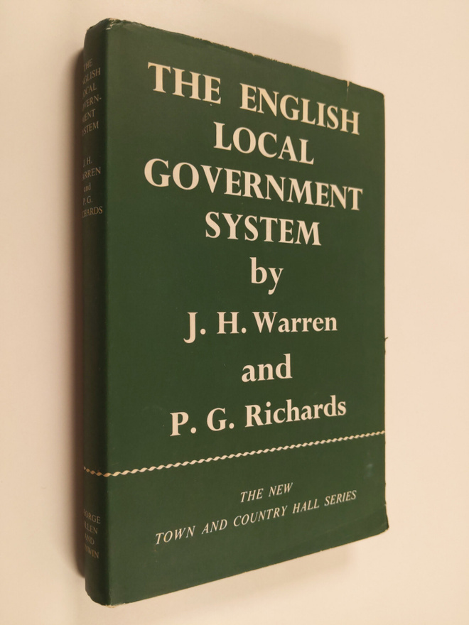 John Herbert Warren : The English Local Government System