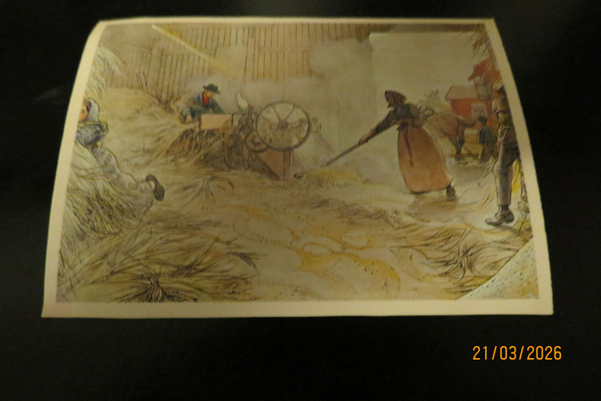 CARL LARSSON LYHTEIDEN TEKO KÄYTTÄMÄTÖN KORTTI