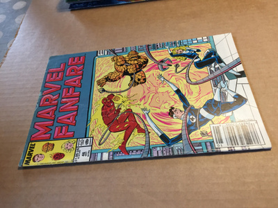 MARVEL FANFARE 46/1989 HYVÄ
