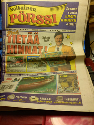 Keltainen PÖRSSI lehti 8 / 1998
