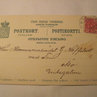 VANHA Postikortti Turku 1900 KOMEA Tausta - pikkukuva 2