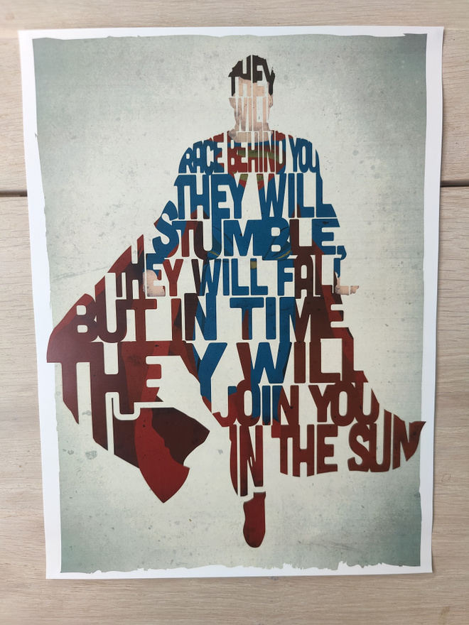 17th & Oak Superman "Join You In The Sun" Print