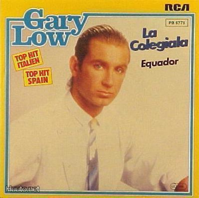 GARY LOW :: LA COLEGLALA / EQUADOR :: VINYYLI  7"     1984