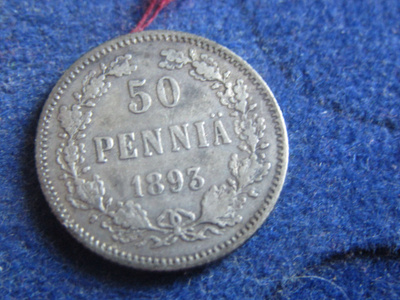 50 penniä 1893