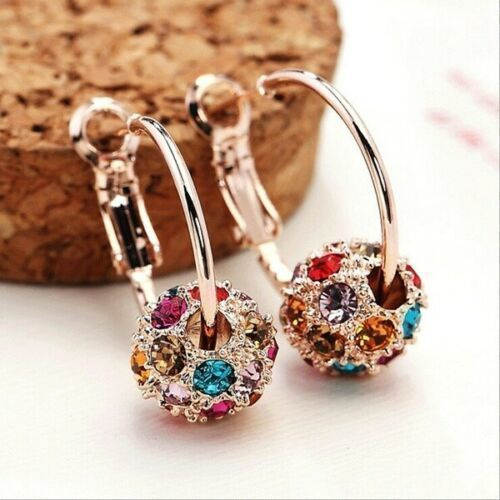 0363 .. Sphere / Zircon Red Bohemian Crystal .. Korvakorut