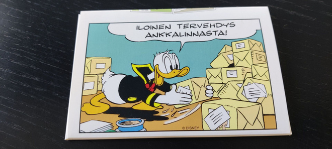 Aku Ankka korttipakkaus