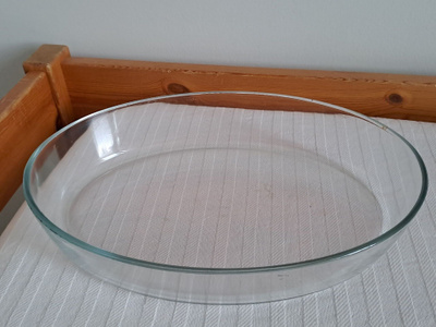 Pyrex lasinen uunivuoka
