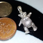 Kaunis Hopea Nalle riipus 925 - pikkukuva 4