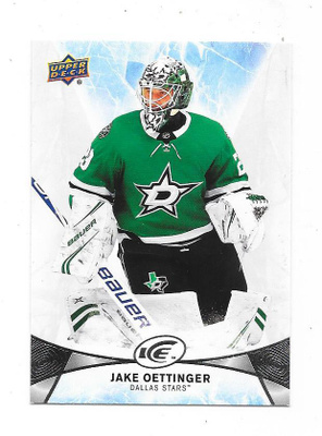 2020-21 UD Ice #84 Jake Oettinger Dallas Stars MV RC