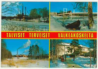 Valkeakoski talvimaisemia