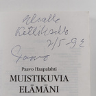 Paavo Haapalahti : Muistikuvia elämäni varrelta (signeera... - pikkukuva 3