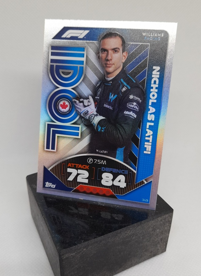 Nicholas Latifi, IDOL - F1 Turbo Attax 2022