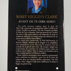 Mary Higgins Clark : Avant de te dire adieu - roman - pikkukuva 2