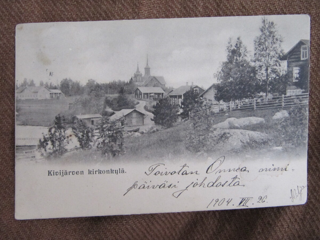 Kivijävi kirkonkylä ¤ 1904