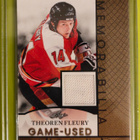 Theo Fleury 2024 Leaf In The Game Used - pikkukuva 1