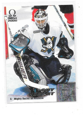 1999-00 Pacific Omega #2 Guy Hebert Anaheim Ducks MV