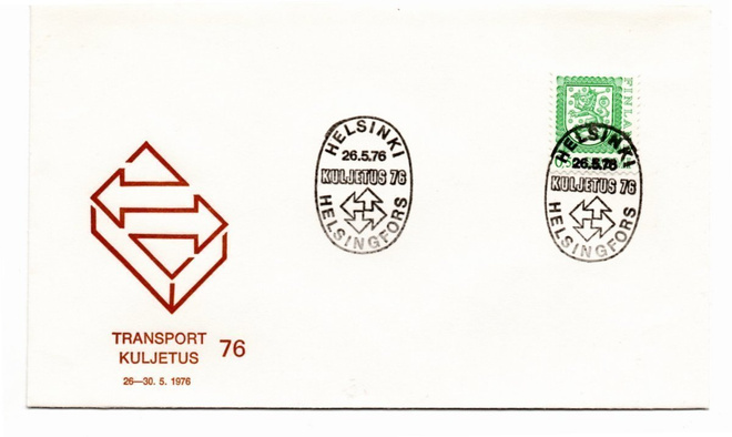 Helsinki: Kuljetus (erikoisleima 26.5.1976)