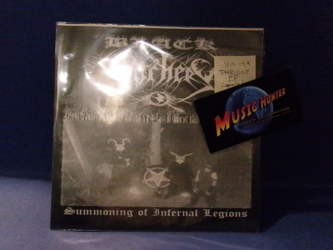 BLACK WITCHERY - SUMMONING OF INFERNAL LEGIONS M-/M- 7" EP