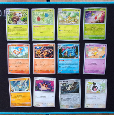 Pokemon kortit 12kpl (#151 Temporal Forces)