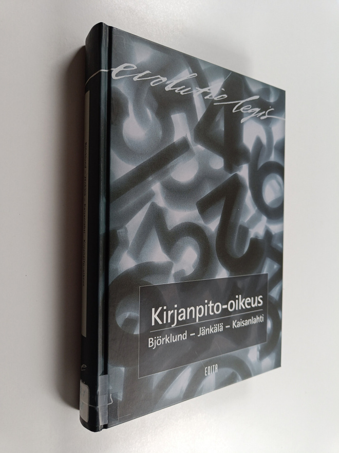 Markku Jänkälä ym. : Kirjanpito-oikeus