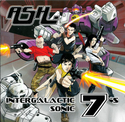 ASH : Intergalactic sonic 7''s 2CD