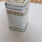 Pieni vanha purkki, vintage metallipurkki, kork. 9,5 cm - pikkukuva 2