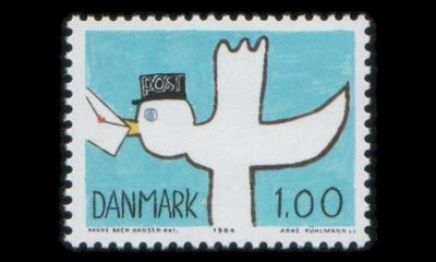 Tanska 816 ** Kirjekyyhky (1984)