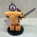 WARHAMMER Imperial Fists Vet. Lego-yhteensopiva figu (UUSI) - pikkukuva 2