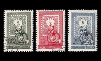 Unkari 1201-3 o Postimerkit 80v (1951)