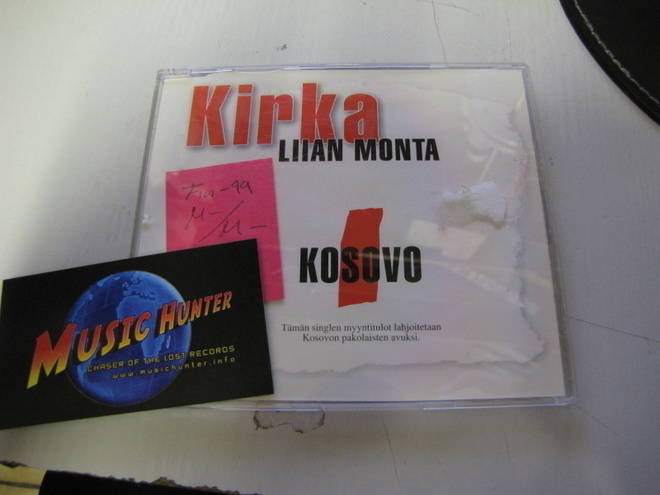 KIRKA - LIIAN MONTA CD SINGLE SLIM CASE SUOMI '99 M-/M-