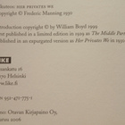 Frederic Manning - Harva hyvin kuolee (sid.) - pikkukuva 3