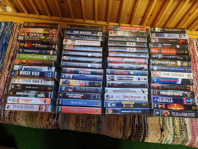 Vhs erä 2, 60 kpl