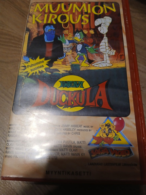 Kreivi duckula muumion kirous vhs