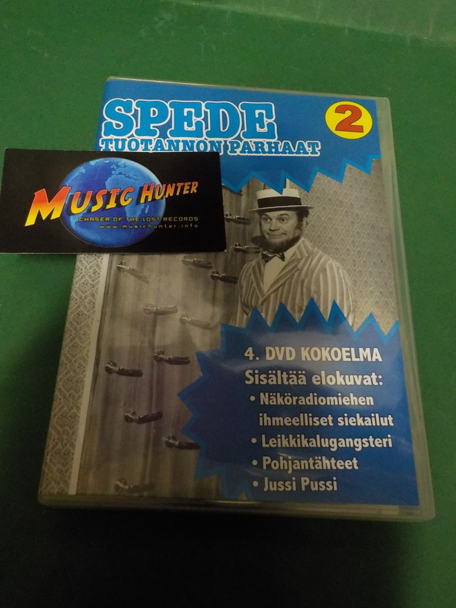 SPEDE TUOTANNON PARHAAT 2 4DVD BOKSI (W)