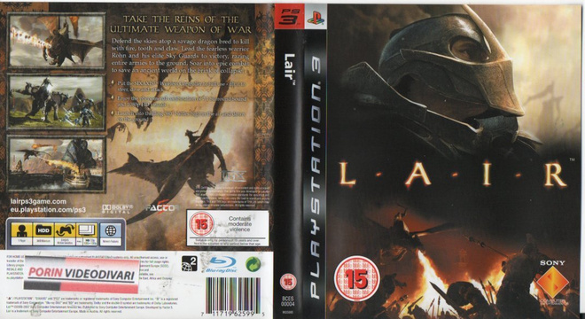 Lair	(10 700)	k		PS3					dragon, ultimate weapon of war