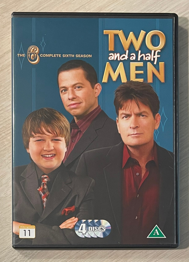 Miehen puolikkaat: Kausi 6 (4DVD) Charlie Sheen &  Jon Cryer