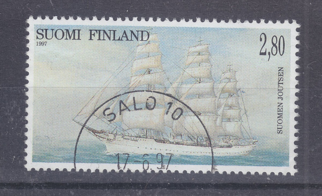 1997 Purjelaivavihosta loistoleimainen.