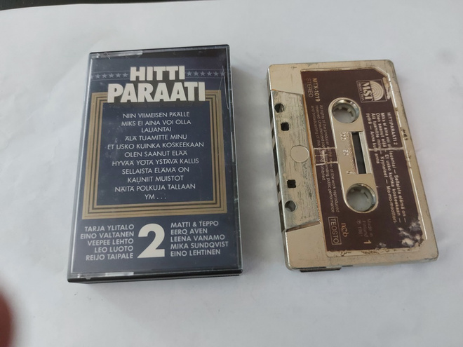HITTIPARAATI 2 Tarja Ylitalo, Reijo Taipale ym.  c-kasetti