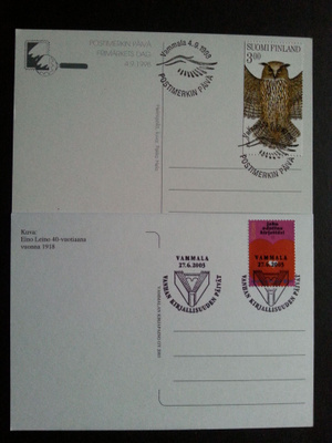 Vanhan kirjallisuuden päivät + Postimerkin päivä