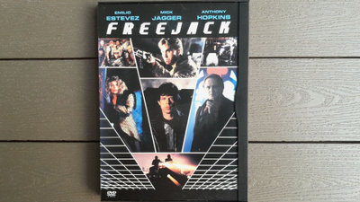 DVD: Freejack (Emilio Estevez, Mick Jagger, Anthony Hopkins)