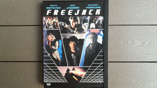 DVD: Freejack (Emilio Estevez, Mick Jagger, Anthony Hopkins)