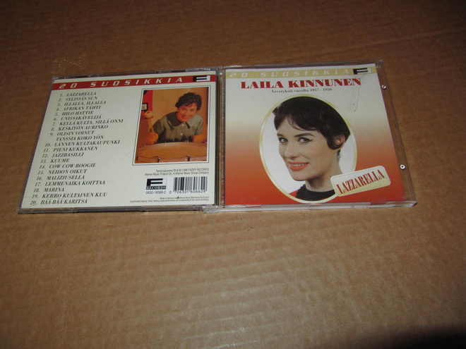 Laila Kinnunen CD  20-Suosikkia Sarja v.1996