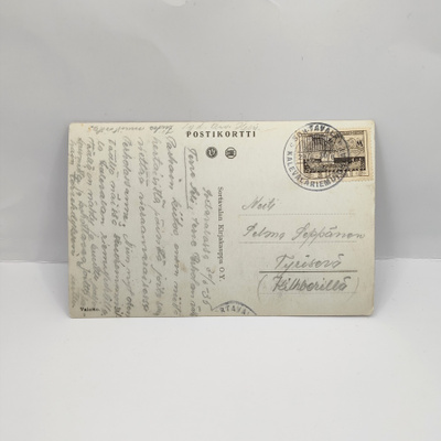 1935 Kalevalan Riemujuhlaleima kortilla