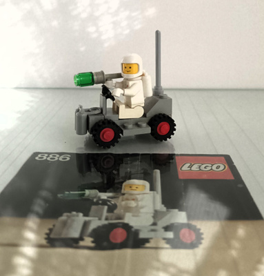 Lego space 886 Pieni avaruusajoneuvo 1979