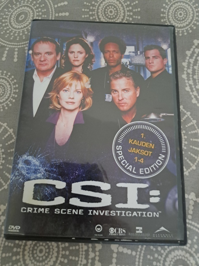 CSI Crime Scene Investigation dvd