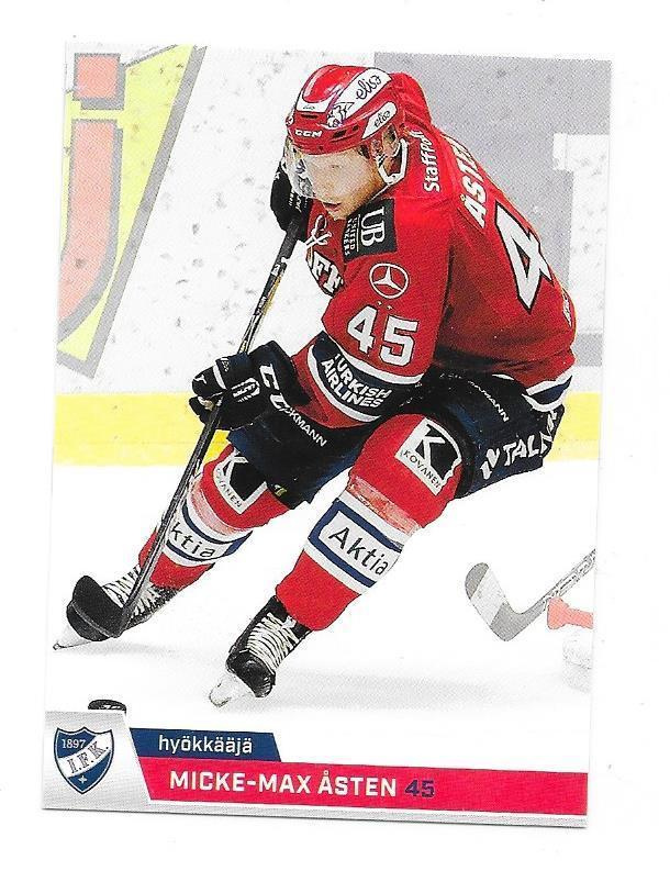 2018-19 CardSet #8 Micke-Max Åsten HIFK
